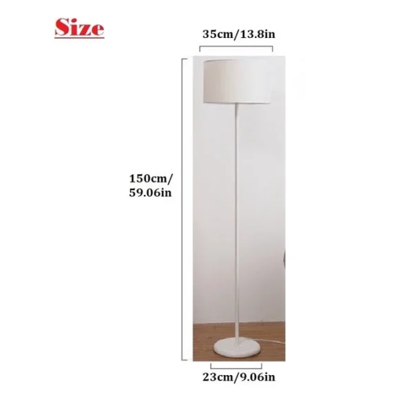 13ee89561f84098cf45ad97cbd373c82.webp Floor lamp living room bedroom bedside lamp modern creative fabric decorati study floor lamp