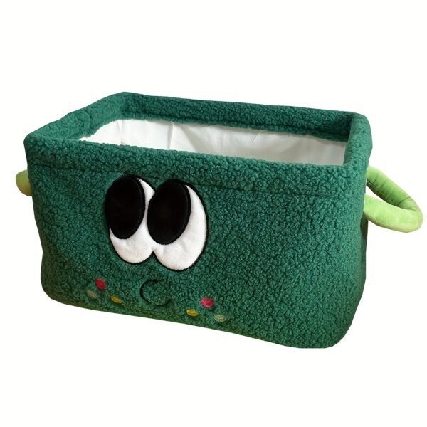 372a685b-79a7-4f60-8c37-42e910a67305.jpg Rectangular Storage Basket with Lining, Foldable Organizing Basket with Handles