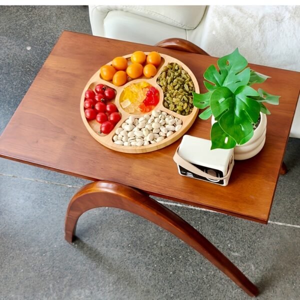 395e9ad9-e407-4dba-9cd3-18602538437f.jpg Modern Square Coffee Table - Oak Material, Very Suitable for Living Room Or Bedroom, Comfortable Coffee Table, Casual Coffee Table