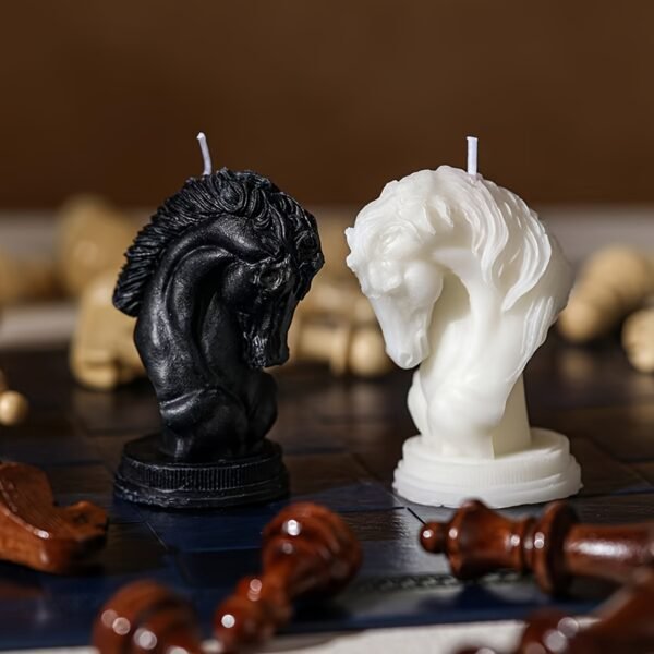 Horse Head Shaped Scented Candle Home Decoration Ornament