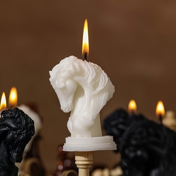Horse Head Shaped Scented Candle Home Decoration Ornament