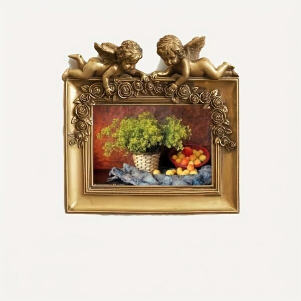 b23a454d-1a2e-49ca-bfa4-18d592b882cc.jpg Elegant Vintage Angel Resin Photo Frame