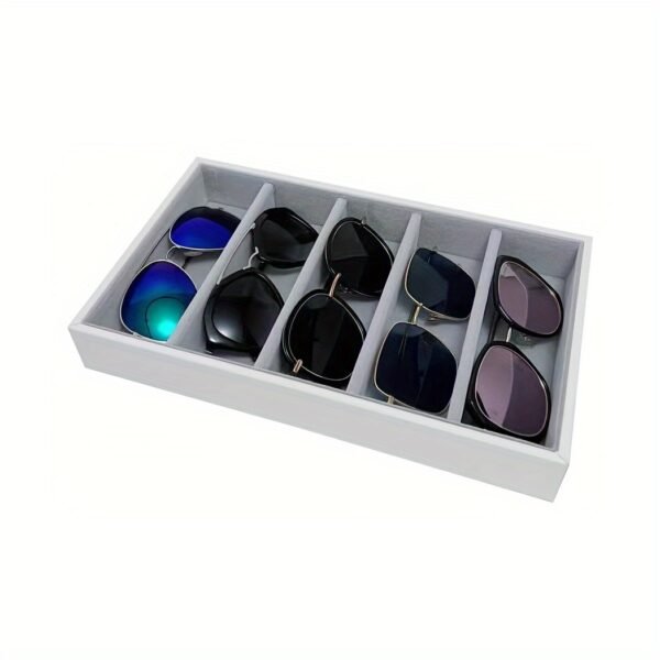 5/ 6 Slot Glasses Storage Tray, Jewelry Accessories Storage Tray, Glasses Display Tray