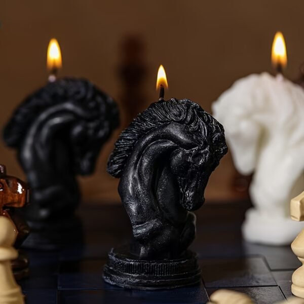 Horse Head Shaped Scented Candle Home Decoration Ornament