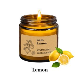 c3095a28447346b28a8711460193c4ca-goods.jpeg Lavender Scented Candle - 3.5 Oz Soothing Soy Wax Candle | Floral Lavender, Vanilla, Freesia, And Jasmine | Essential Oil Infused, 20 Hours Burn Time, for Home Décor