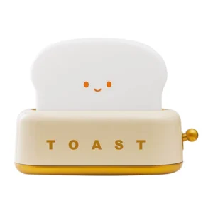 Toast Light 3W Mini Table Lamp Dimmable Adjustable Light Energy Saving Night Sleep Bedroom Cute Night Light