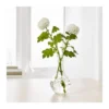 Vase Glass Transparent Vase ready stock