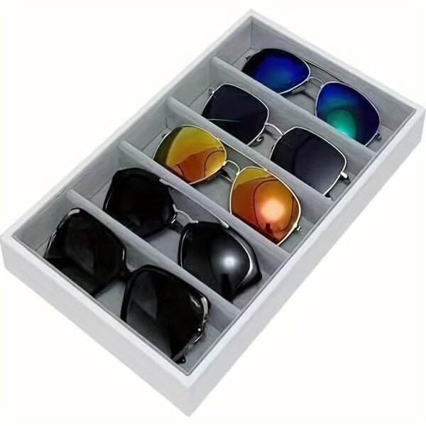 5/ 6 Slot Glasses Storage Tray, Jewelry Accessories Storage Tray, Glasses Display Tray