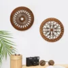 id-11134207-7r991-llikwgri65xgb8.webp Aesthetic Living Room Wall Decoration I Scandinavian Minimalist kawung mandala Batik Motif Room Decoration 1set 2pcs