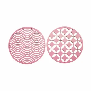 id-11134207-7rbk6-m8ea9ehjz6dt71.webp Aesthetic Living Room Wall Decoration I Scandinavian Minimalist kawung mandala Batik Motif Room Decoration 1set 2pcs