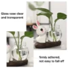 my-11134207-820lh-mg3gspb60wsr25.webp Hydroponic Glass Vase Ornament Cartoon Rabbit Tabletop Small Plant Flower Pot Wooden Base Pasu Gelas Kaca Home Deco