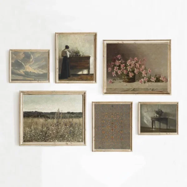 sg-11134201-7r98o-lkz83mngbcmae6.webp Vintage gallery wall art Country house farmhouse Spring canvas print | Landscape Painting Printable Wall art Décor