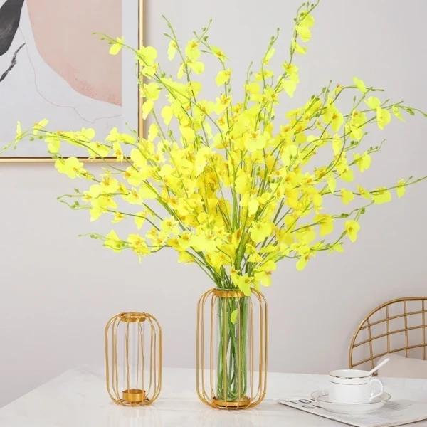 sg-11134201-7rdyk-m1gtylw32jbcfe.webp RH Gold Iron Flower Vase Modern Elegant Metal Nordic Home Decoration Plant Holder