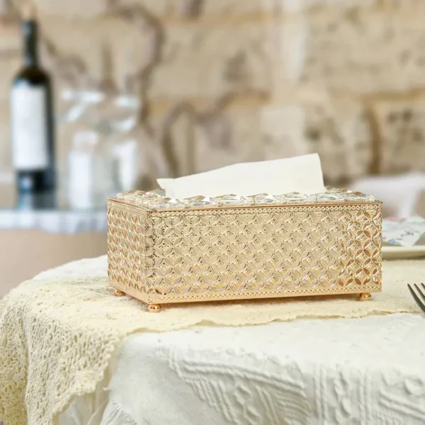 sg-11134201-7rfia-m3ag8s3bvjfre2.webp Elegant Diamond Tissue Box Holder Kotak Emas Tisu Emas Kotak Tisu Kristal Barang Hiasan Metal Iron Napkin Dispenser